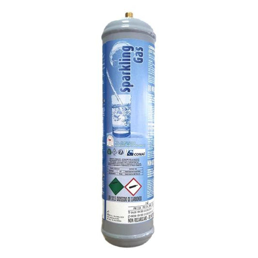 6 x 600 gr. bombole CO2 alimentare monouso
