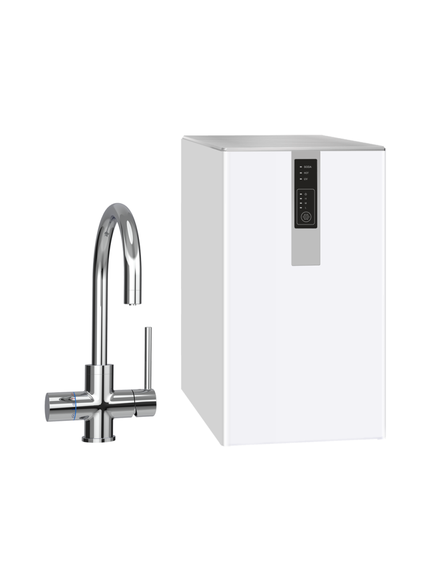 Cool Dispenser Acqua Refrigerata a Colonna con Ultrafiltrazione – 3 vie  acqua