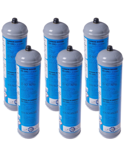 no. 6 disposable food-grade CO2 cylinders