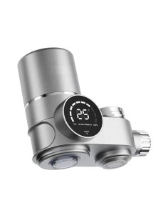 faucet water filter. Filters, removes scale, sterilizes, shows water temperature, no batteries