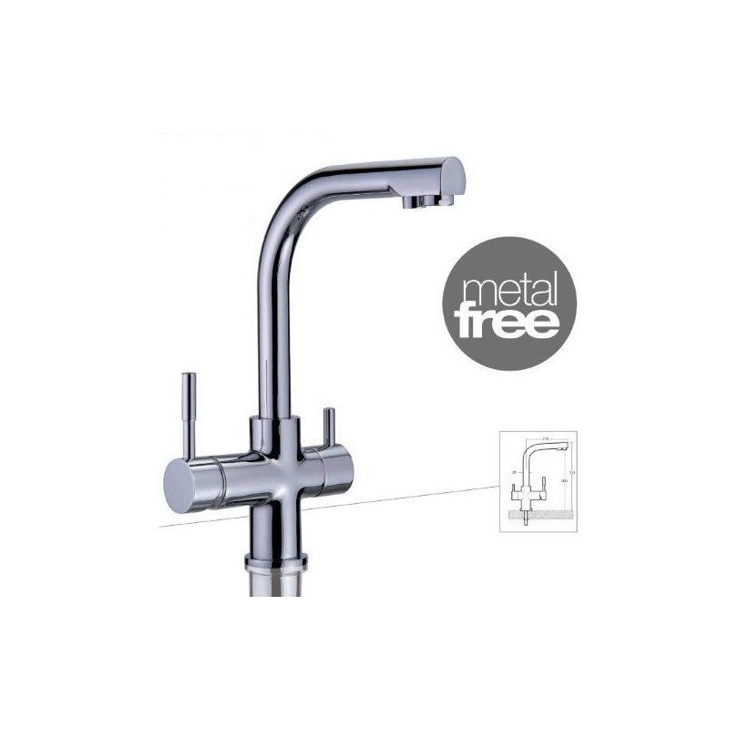 Forum, metal free, rubinetto