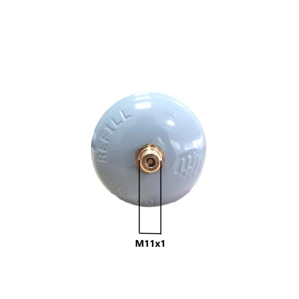 6 x 600 gr. bombole CO2 alimentare monouso