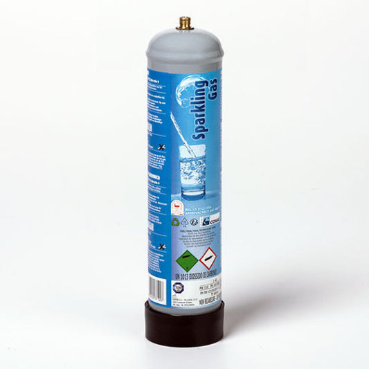 2 x 1300 gr. bombole CO2 alimentare monouso